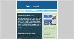Desktop Screenshot of from-uruguay.com